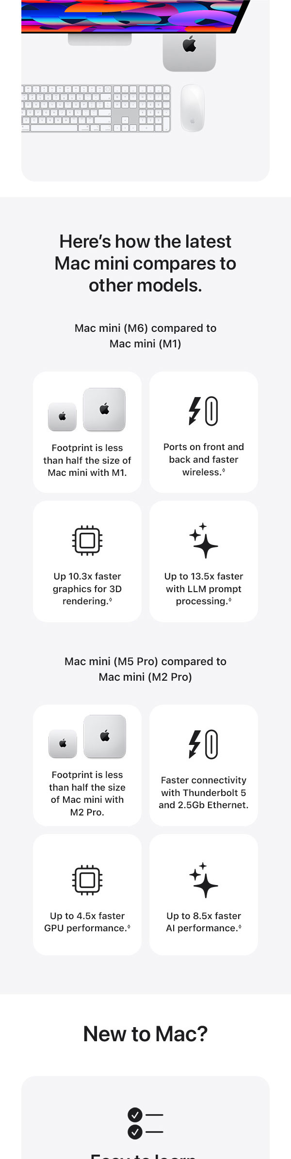 Mac mini marketing section 4