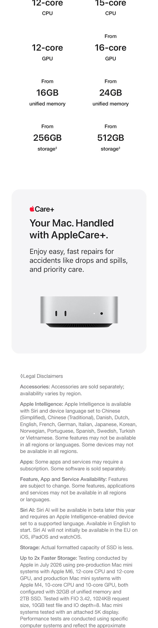 Mac mini marketing section 6