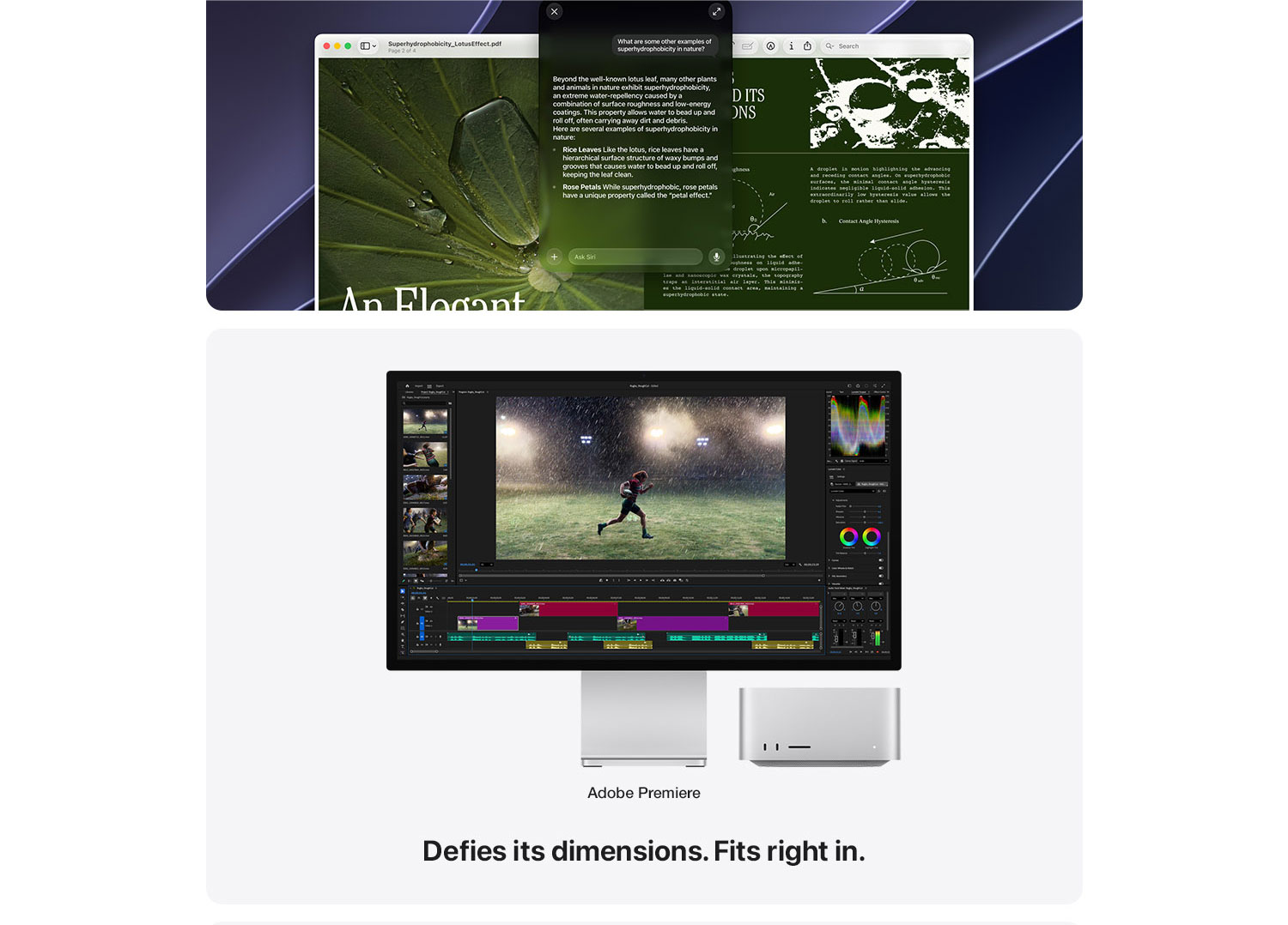 Mac Studio marketing section 3