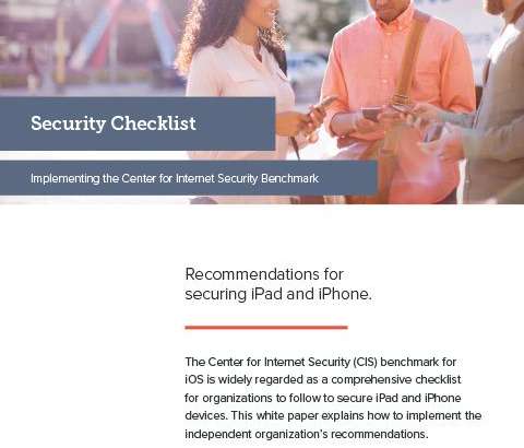 iPad and iPhone Security Checklist with Jamf Now