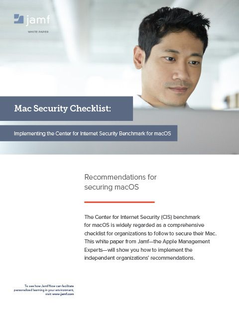 Mac Security Checklist with Jamf Now
