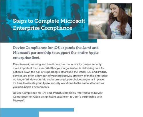Steps to Complete Microsoft Enterprise Compliance